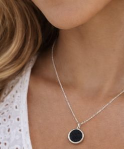 Ασημένιο κολιέ Σαντορίνη